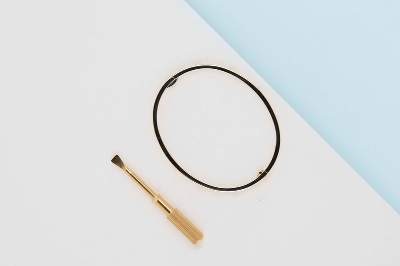 Love Bracelet Small - Yellow Gold & 10 Diamonds - Size 16 - B&P