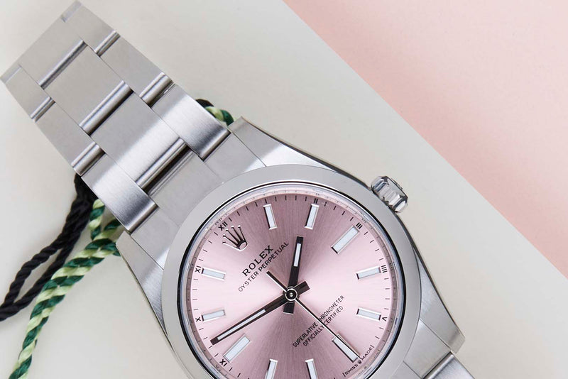 Oyster Perpetual 34 'Pink Dial'