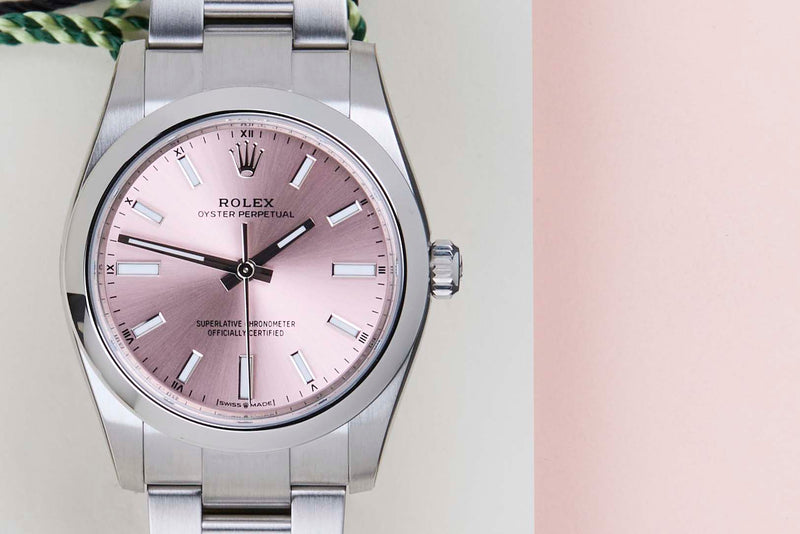 Oyster Perpetual 34 'Pink Dial'