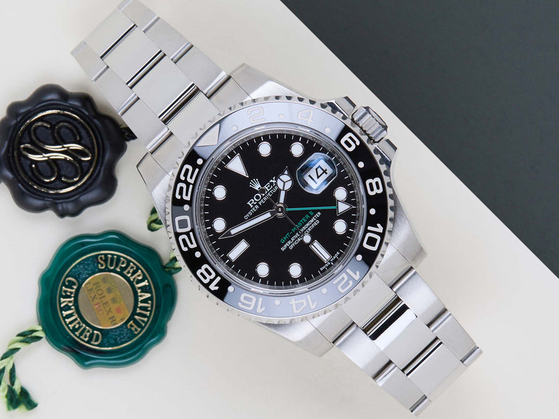 GMT-Master II 'Black - Chromalight Dial'