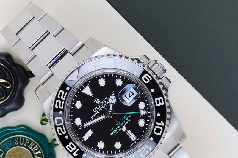 GMT-Master II 'Black - Chromalight Dial'
