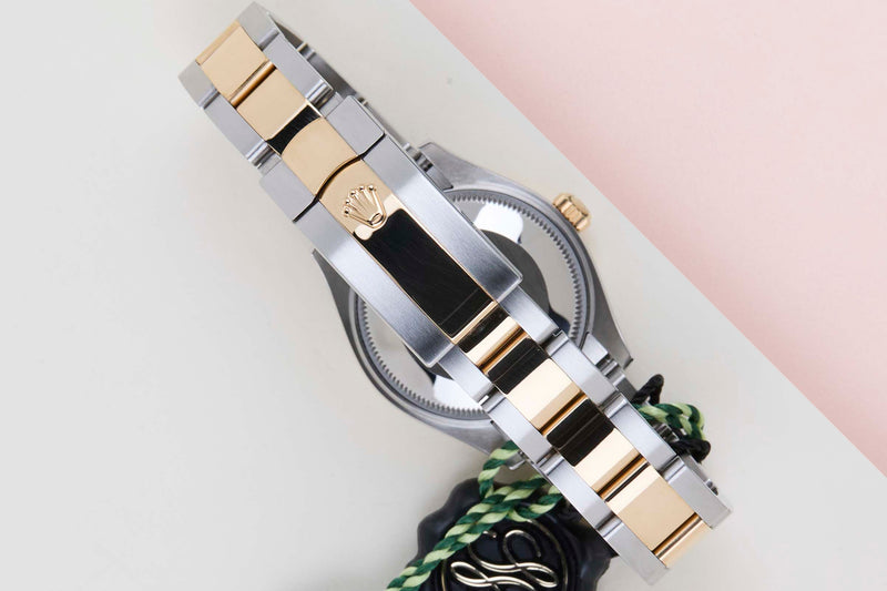 Datejust 31 'Green Roman Diamond VI - Oyster'