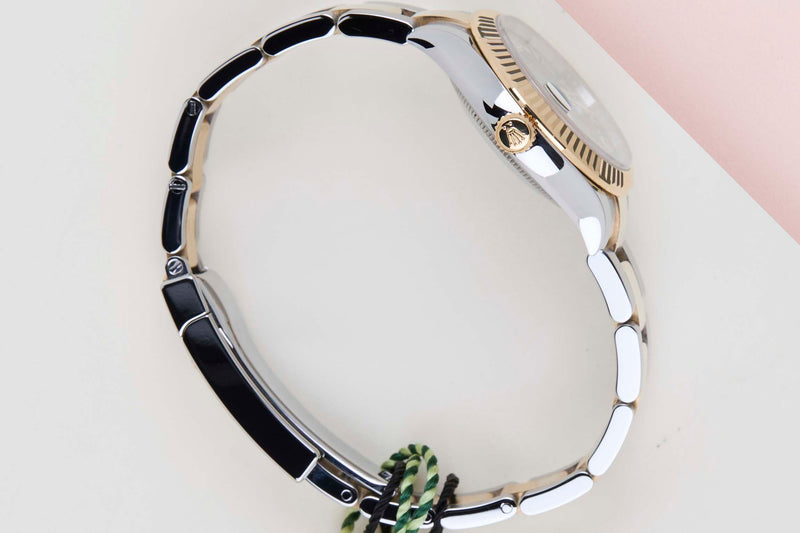 Datejust 31 'Green Roman Diamond VI - Oyster'