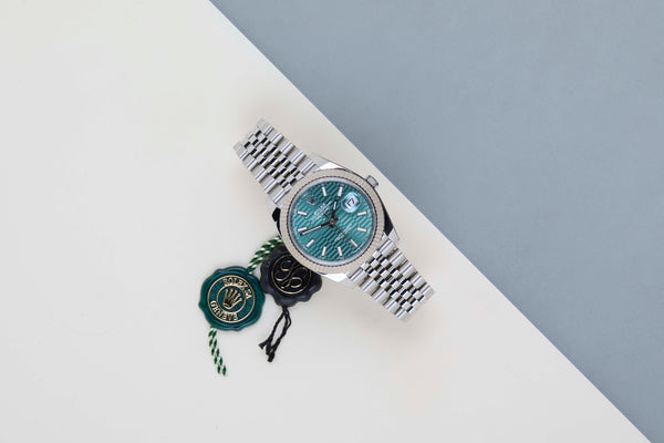 Datejust 41 'Green Motif Dial - Jubilee'
