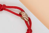 Trinity Cord Bracelet - Rose Gold - Pouch & Papers
