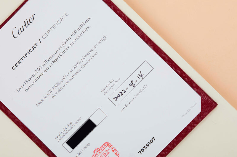 Trinity Cord Bracelet - Rose Gold - Pouch & Papers