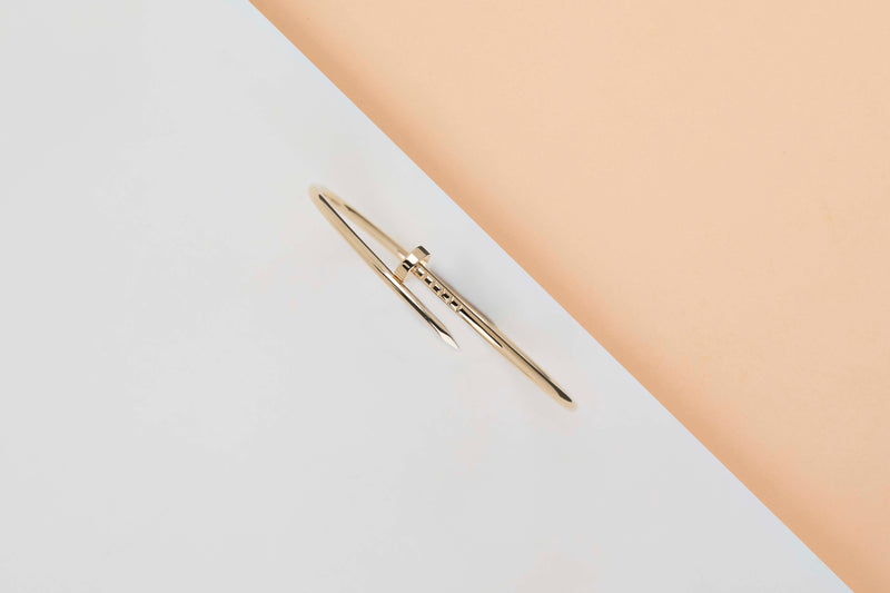 Juste Un Clou Bracelet Small - Yellow Gold - Size 18 - B&P