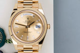 Day-Date 40 'Champagne Diamond Dial - President'