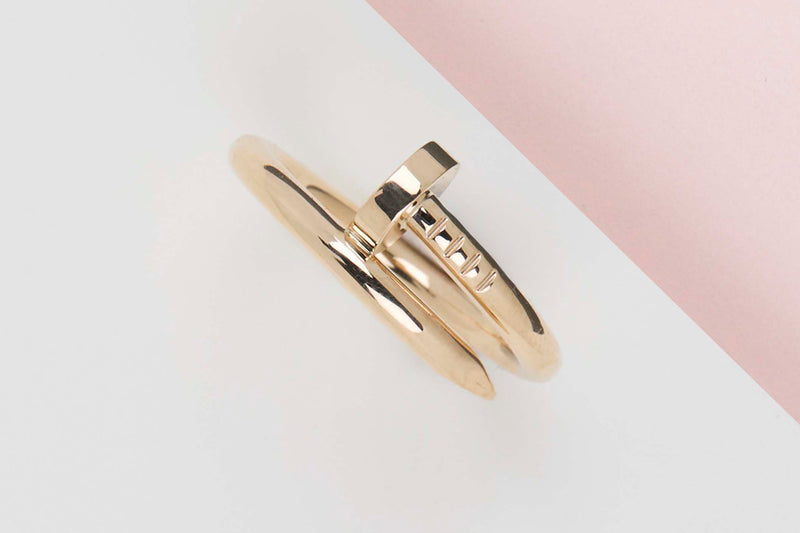 Juste un Clou Ring - Yellow Gold - Size 57 - B&P