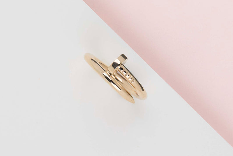 Juste un Clou Ring - Yellow Gold - Size 57 - B&P