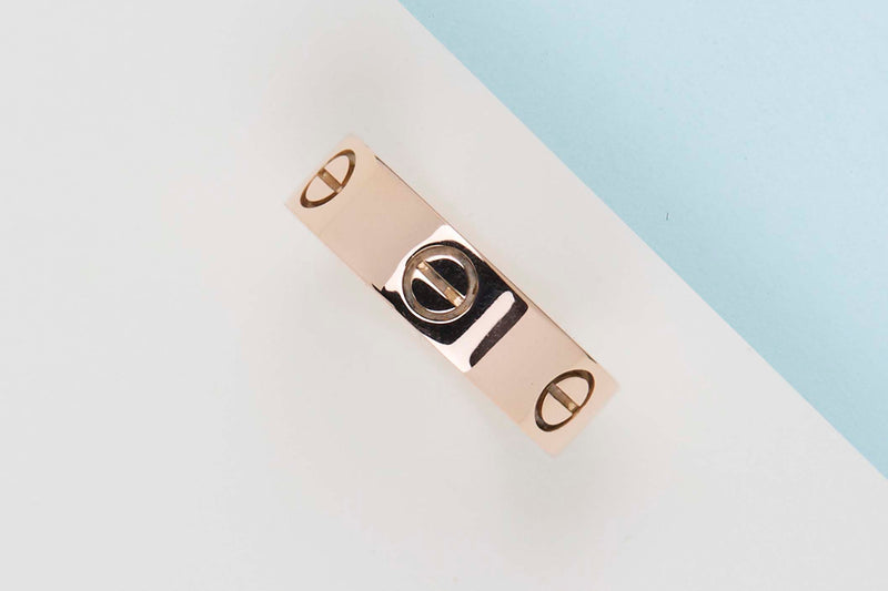 Love Ring - Rose Gold - Size 54 - B