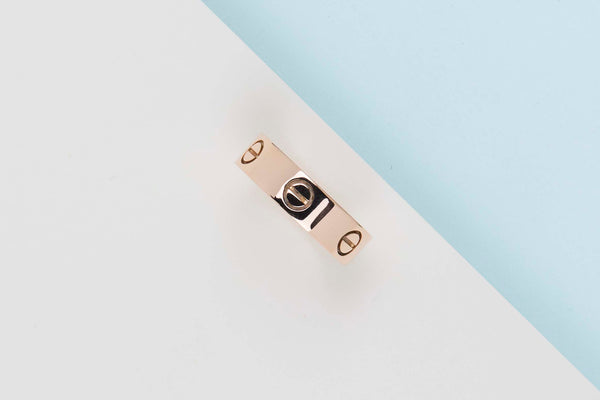 Love Ring - Rose Gold - Size 54 - B