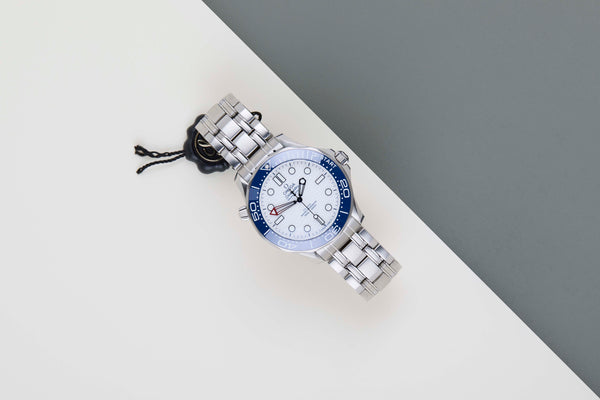 Seamaster Diver 300M 'White Wave Dial - America's Cup'