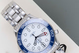 Seamaster Diver 300M 'White Wave Dial - America's Cup'