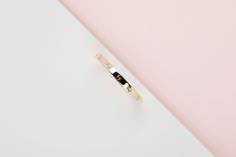 Love Bracelet - Yellow Gold - Size 17 - B&P