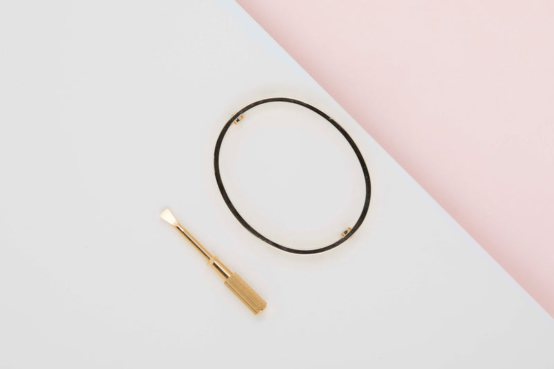 Love Bracelet - Yellow Gold - Size 17 - B&P