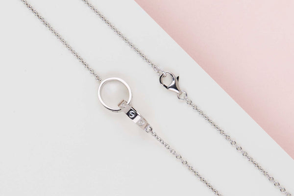 Love Necklace - White Gold - B&P