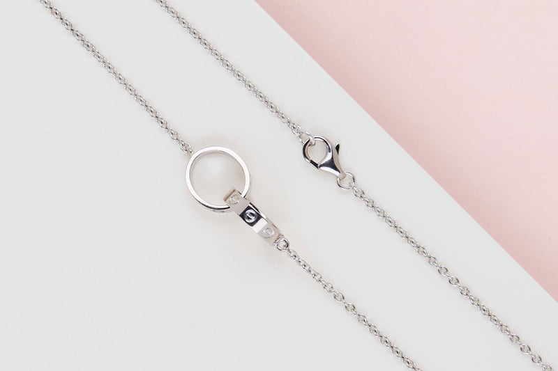 Love Necklace - White Gold - B&P