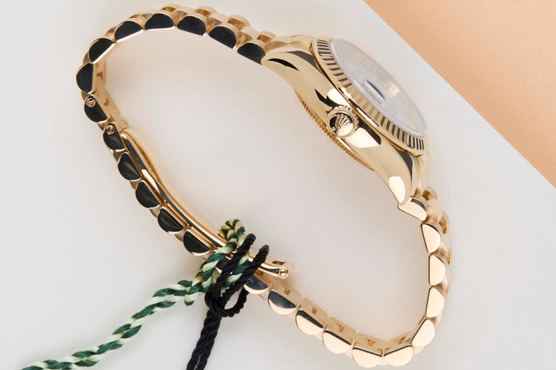 Datejust 26 'Mother Of Pearl Roman Dial - President'