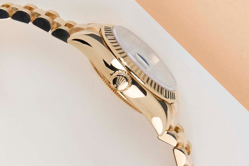 Datejust 26 'Mother Of Pearl Roman Dial - President'