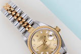 Datejust 26 'Champagne Diamond Dial - Jubilee'