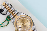 Datejust 26 'Champagne Diamond Dial - Jubilee'