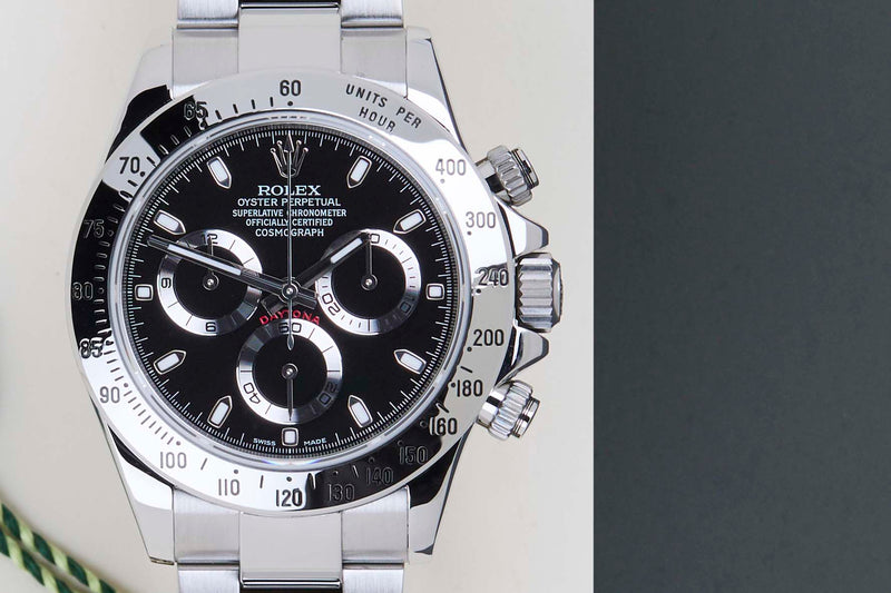 Daytona 'Black Dial - Chromalight'