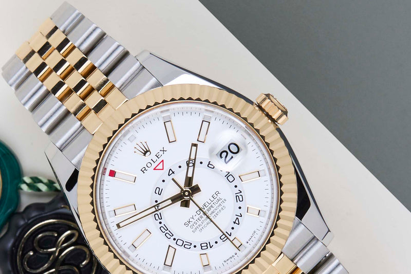 Sky-Dweller 'White Dial - Jubilee'