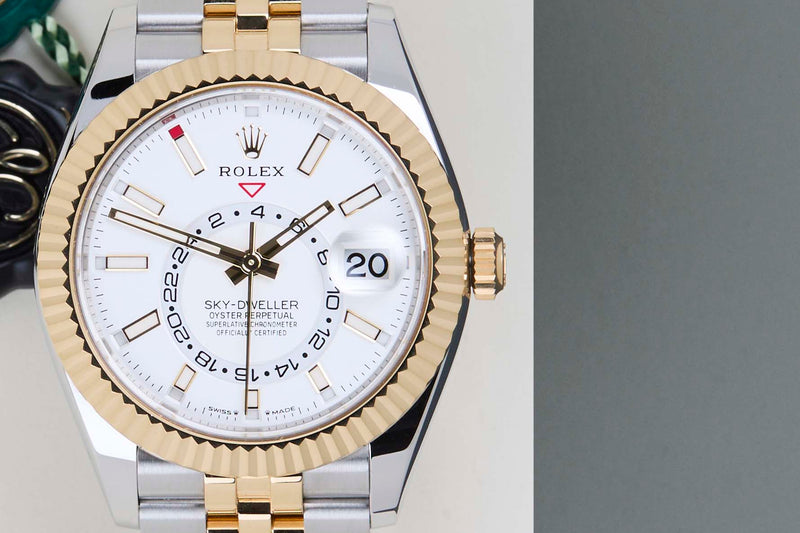 Sky-Dweller 'White Dial - Jubilee'