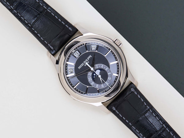 Annual Calendar Moonphase 'White Gold - Grey Dial'