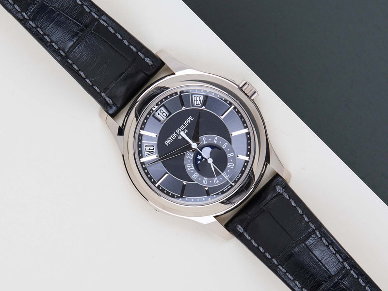 Annual Calendar Moonphase 'White Gold - Grey Dial'