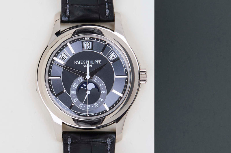 Annual Calendar Moonphase 'White Gold - Grey Dial'