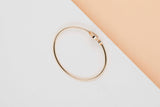 Happy Heart Bangle 007 - Rose Gold - Size M - B&P