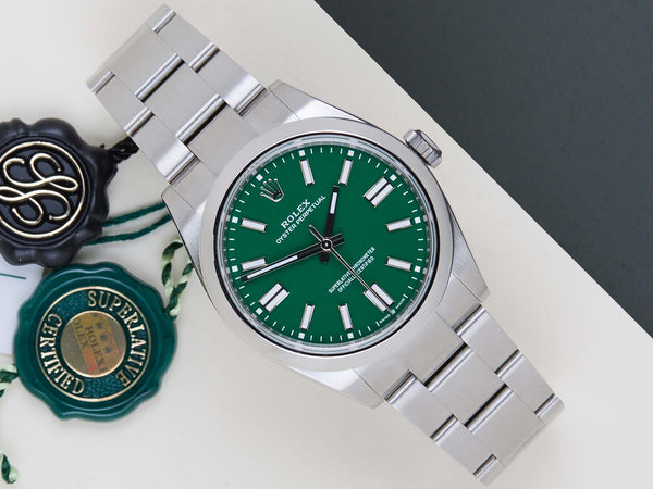 Oyster Perpetual 41 'Green Dial'