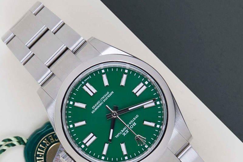Oyster Perpetual 41 'Green Dial'