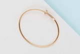 Juste Un Clou Bracelet Small - Rose Gold - B&P - Size 18