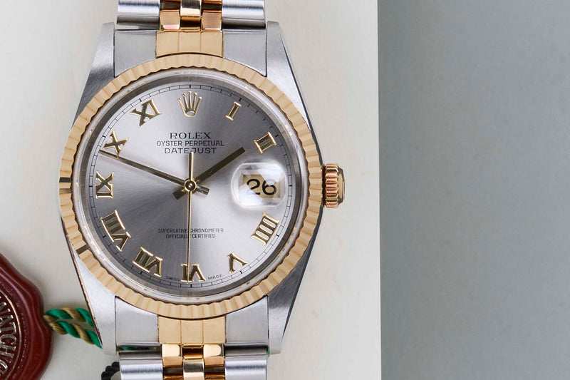 Datejust 36 'Grey Roman Dial - Jubilee'