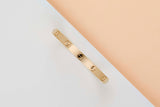 Love Bracelet Brushed - Yellow Gold - Size 18 - B&P