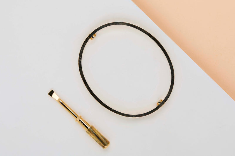 Love Bracelet Brushed - Yellow Gold - Size 18 - B&P