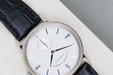 Saxonia 35 'White Gold - Silver Dial'