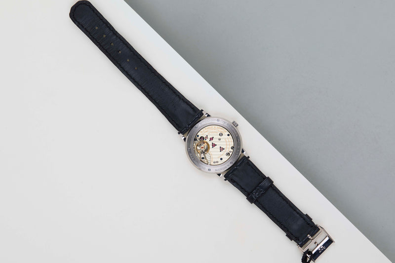 Saxonia 35 'White Gold - Silver Dial'