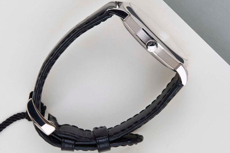 Saxonia 35 'White Gold - Silver Dial'