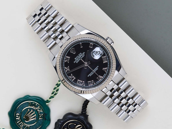 Datejust 36 'Black Roman Dial - Jubilee'