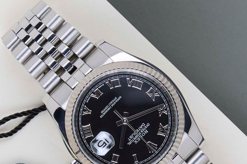 Datejust 36 'Black Roman Dial - Jubilee'