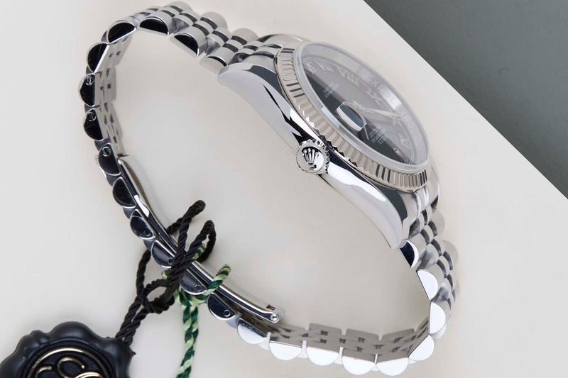 Datejust 36 'Black Roman Dial - Jubilee'