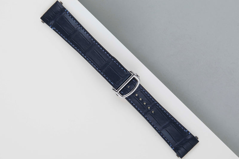 Santos Large 'Blue Roman Dial'