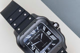 Santos De Cartier Large 'ADLC - Black Roman Dial'