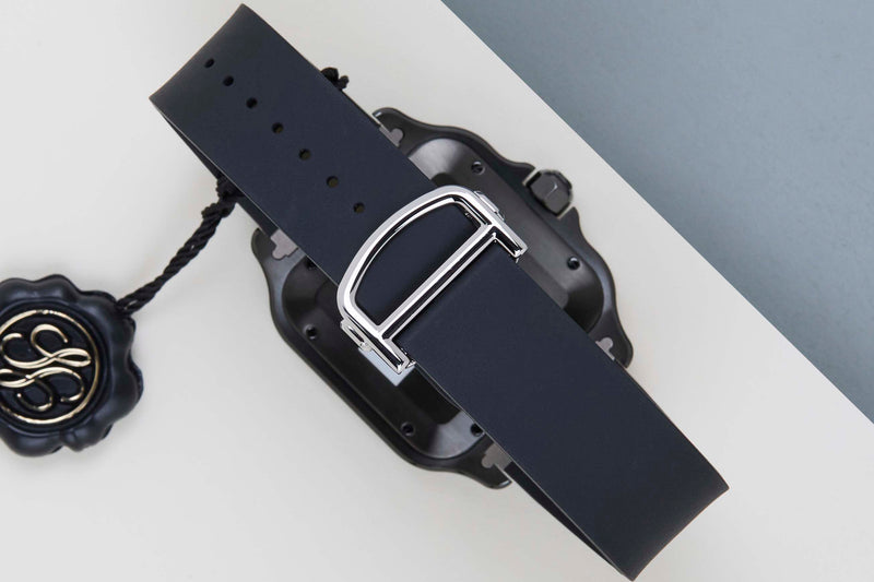 Santos De Cartier Large 'ADLC - Black Roman Dial'