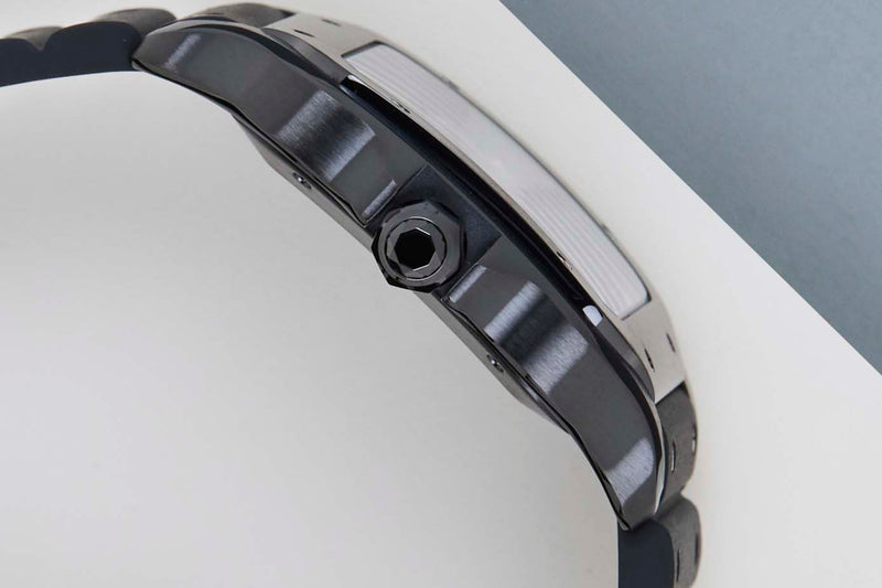 Santos De Cartier Large 'ADLC - Black Roman Dial'