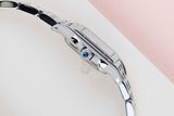 Panthère De Cartier Small 'Steel - White Roman Dial'